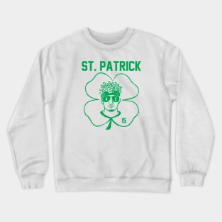 St. Patrick Mahomes (green design) Crewneck Sweatshirt